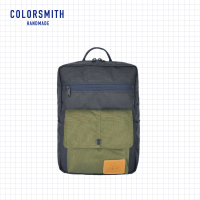 【COLORSMITH】CR．方型後背包．CR1385-NB-S(台灣原創品包包品牌)