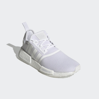 adidas 慢跑鞋 男鞋 女鞋 運動 訓練 三葉草 NMD_R1 PRIMEBLUE 灰白 GZ9259