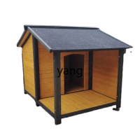 LMM Outdoor Rainproof and Sun Protection Dog Crate Medium Large Dog Dog House