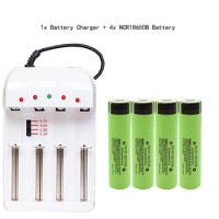 MJKAA 100% Original 3.7V 3400mAh 18650 Battery Rechargeable Battery With Battery Charger for 26650 14500 18340 18650 AA AAA