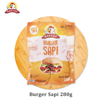 BARTOZ BURGER SAPI 280GR DAGING SAPI FROZEN Food Makanan