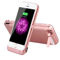 10000mAH External Phone Battery Charger Case For iPhone 5 6 6S 7 8 Plus With Phone Holder For iPhone 6 6s 7 8 Phone Battery Case