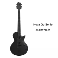 NEW ENYA Nova Go Sonic Carbon Fiber Smart Electric Guitar With Bag Black/White
