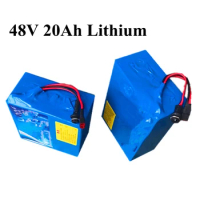 Brand 18650 Electric Bike Battery 48v 20ah Lithium Battery with 45A BMSfor 48v Battery Bike Ebike 2000w Bicycle +charger
