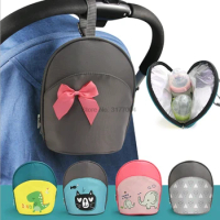 DHL 100pcs Waterproof Baby Diaper Bag Insulated Breastmilk Cooler/Heater Bag Portable Bottle Stroller Hanging Bag