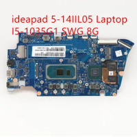 Motherboard For Lenovo ideapad 5-14IIL05 Laptop Mainboard I5-1035G1 N17S-G5-A1 8G 5B20Y88493