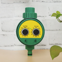 戶外園林自動灌溉控製器庭自動澆花澆水器旋鈕型智能定時澆水器