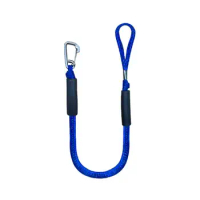 Elastic Dock Lines High Quality Boat Accessories Black/Blue Marine Rope Dock Line Anchor Boat