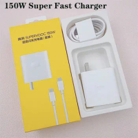 Original For Realme Super VOOC/Dart Charger 150W PD3.0 Fast Charging Set For Realme GT Neo 3 5 GT5 11Pro+ &amp; 12A Type C PD Cable