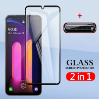 2 In 1 Back Camera Lens Film &amp; Screen Protector Protective Tempered Glass For LG V60 ThinQ 5G 6.8"