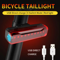 Bike Tail Light Rear Bike Light Rechargeable Bike Rear Light Waterproof Bike Taillight