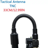 TNC Connector U.S.Army Dual Band 144/430Mhz Foldable CS Tactical Antenna For Kenwood TK-378 Harris AN/PRC-152 148 Marantz Walkie