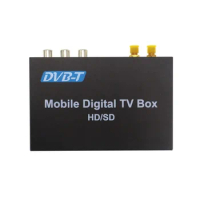 DVB-T Car 140-200km/h HD MPEG-4 2 Chip Two Antenna DVB T Car Digital TV Tuner Receiver Set Top Box