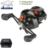 OKUMA 6.3: รอกตกปลาลากได้สูงสุด1 12กก. ป้องกันการระเบิดน้ำเกลือ Hengkang01-Cb รอกตกปลาน้ำจืด