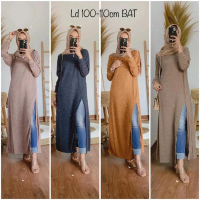 LONG TUNIK BELAH SAMPING import BAT