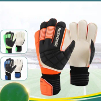 Soccer Ball Goalkeeper Gloves Men Women Football Goalkeeper Protection Gloves Professional Latex Soccer Ball Goalie Gloves