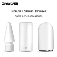 For Apple Pencil 1st Accessories Magnetic Replacement Pencil Cap Stylus nib adaptor Can be used interchangeably Apple Pen