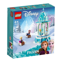 LEGO 樂高 Disney 冰雪奇緣 43218 安娜和艾莎的魔法旋轉木馬 【鯊玩具Toy Shark】
