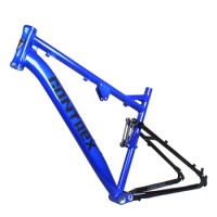 27.5/26 X19" Mountain Bike Frame Four-link Shock-absorbing MTB Bike Frames Supports 1.50-2.25 Tires