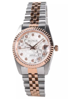 BONIA Bonia Sapphire - Jam Tangan Wanita - Silver Rosegold - Stainless Steel Bracelet - BNB10550-3616
