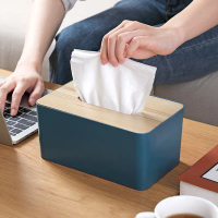 Desktop Tissue Box Paper Storage Box Home Living Room Dining Room Coffee Table Nordic Simple Multifu