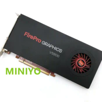 High Quality Graphic video card for AMD FirePro V5900 2G mini DP DVI port GDDR5 256bit full bracket card for CAD PS 3DMAX