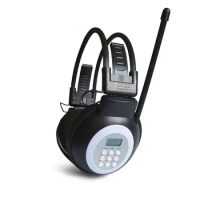 Headset Headphones Portable Wireless Stereo Headphone HRD-308S Digital 50-108MHz FM Radio Noise Cancelling