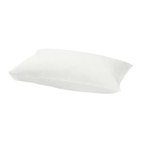 FÄRGMÅRA 枕頭套, 白色, 50x80 公分