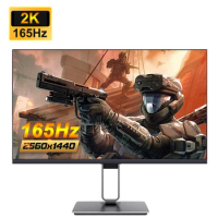 27Inch Monitor 144Hz 165Hz 2K IPS Panel QHD Gaming Monitors Computer Free-Sync DC Flicker-Free Eye Protect HDMI USB DP Support