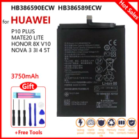 Replacement Battery HB386590ECW For Huawei Honor 8X V10 20 20S P10 Plus Play Mate20 Lite Nova 3 3i 4 5T Maimang 7 HB386589ECW