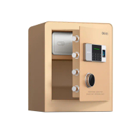 【LEZUN樂尊】80CM家用小型指紋密碼保險櫃 4074(保險箱 保險櫃 防盜箱 保管箱)