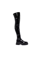 Prada Prada Thigh-High Boots - PRADA - Black