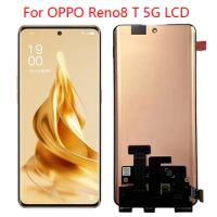 For Oppo Reno8 T 8T 4G CPH2481 LCD Display Touch Panel Digitizer For Reno8 T 5G LCD CPH2505 Dsiplay LCD With F