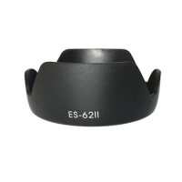 ES-62II ES-62 II Camera Lens Hood for Canon EOS 500d 550d 600d 650d 700d 100d EF 18-55mm 55-250mm 50mm F/1.8 II Lens ES-62II