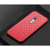 Sarung Xiaomi Redmi 5 Plus 5 + 5.99 inci, Sarung lembut, penutup belakang, sarung silikon TPU, garis