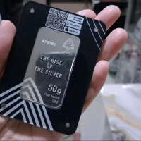 Perak Batangan Silverium 50 gram Silver Kadar 99,99% (Free Logam Mulia 0,001 g)