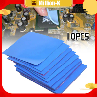 10Pcs Thermal Pad GPU CPU Heatsink Silicone Processor CPU SSD M2 GPU VGA RAM Pendingin Chip IC