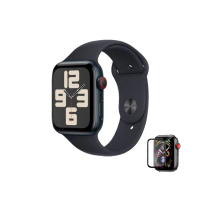 鋼化保貼組【Apple】Apple Watch SE2 44mm LTE(鋁金屬錶殼)