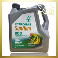 💯 ASAL 💯   Petronas Syntium 800 10W40 SN/CF Minyak Enjin (4L) 10W40 PEMBUNGKUSAN BARU ! ! ! # # #   