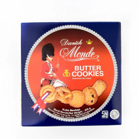 Monde Butter Cookies Blue Shell 454 gram