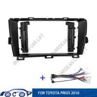 9 Inch For TOYOTA PRIUS 2010 Car Radio Head Unit Android Stereo MP5 GPS Player 2 Din Panel Casing Frame Fascia Install Trim Kit