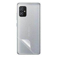 O-one大螢膜PRO ASUS Zenfone 8 全膠背面保護貼 手機保護貼-CARBON款
