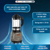 [KOC-KOL] Máy Làm Sữa Hạt Sinh Tố Tefal BL967B66 - 1300W - Hàng Chính Hãng - BH 24 Tháng