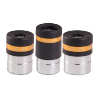652F Lens 4mm 10mm 23mm Eyepieces Fully Coated Lens Accessories for 1.25inches