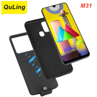 QuLing 5000 Mah For Samsung Galaxy M31 Battery Case Battery Charger Bank Power Case For Samsung Galaxy M31 Battery Case