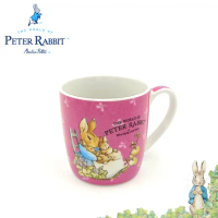 【Croissant科羅沙】Peter Rabbit 比得兔PE彩葉馬克杯 深粉