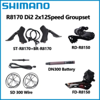Shimano ULTEGRA R8170 Di2 2x12S Bike Shifter Groupset Cassette R8100 30T 34T Rear Derailleur R8150
