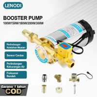 Lenodi Pompa Booster Tekanan Air 300w Mesin Pompa Air Otomatis/100w Pompa Booster Baja Tahan Karat/M