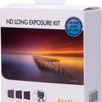 NiSi 100x100mm Neutral Density Long Exposure Filter Kit ND 0.9 (3-Stop) ND 1.8 (6-Stop) ND 3.0 (10-Stop) Filter