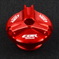 Motorcycle Accessories Engine Oil Cup Plug Cover For Honda CBR500R CBR 500 R 2013 2014 2015 2016 2017 2018 2019 2020 2021 2022